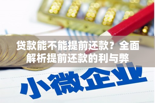 林内贷款能不能提前还款？全面解析提前还款的利与弊