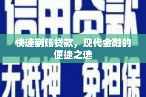 林内快速到账贷款，现代金融的便捷之选