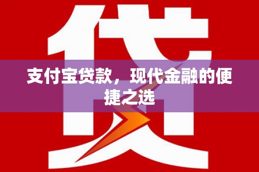 林内支付宝贷款，现代金融的便捷之选