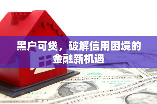 林内黑户可贷，破解信用困境的金融新机遇