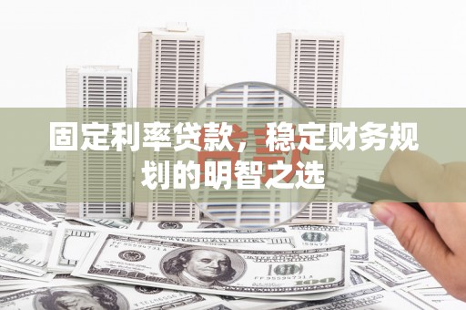 林内固定利率贷款，稳定财务规划的明智之选